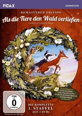 Als die Tiere den Wald verließen Staffel 1 - Remastered Edition / Die komplette 1. Staffel der Kultserie nach dem gleichnamigen Roman von Colin Dann (Pidax Animation) [2 DVDs]