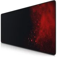 Titanwolf Gaming Mauspad XXL Speed Mousepad 900 x 400 x 3 mm, große Tischunterlage, rutschfest, abwaschbar, Geschwindigkeit & Präzision, Blood