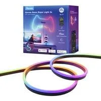 Neon Strip Light, LED-Streifen schwarz, 4 Meter, schwarz