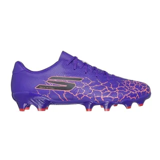 Skechers - "SKX 1.5" Zerbrochen Fußballschuhe mit festem Boden für Herren/Damen Unisex (Violett/Schwarz)