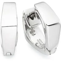 Bruno Banani Paar Creolen Schmuck Geschenk Silber 925 Ohrschmuck Ohrringe