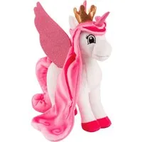 Nici Kuscheltier Lissy PONY, Einhorn Tamani weiß-pink, 22 cm stehend