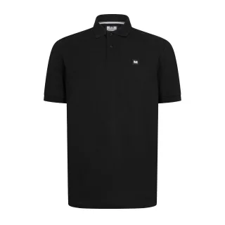 Weekend Offender - "Barnum" Poloshirt für Herren, kurzärmlig (Schwarz)