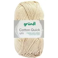 Gründl 50 Gramm Gründl Cotton Quick Uni Farbauswahl Häkelwolle