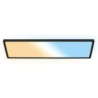 B.K.Licht LED Panel SHALLOW, LED fest integriert, Neutralweiß, 58x20x3 cm, Badlampe, Badezimmer, Küche, Wohnzimmer