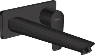 Hansgrohe 2-Loch Waschtischmischer Unterputz Talis E F-Set mattschwarz langer Auslauf, 71734670 71734670
