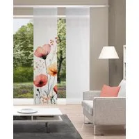 Vision S Schiebegardine PRARIE (1 St), Paneelwagen, halbtransparent, Polyester, digital bedruckt