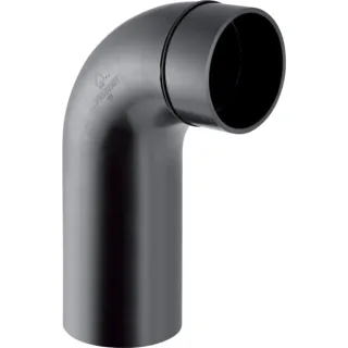 Geberit PE Bogen 88,5Gr mit langem Schenkel 363051161