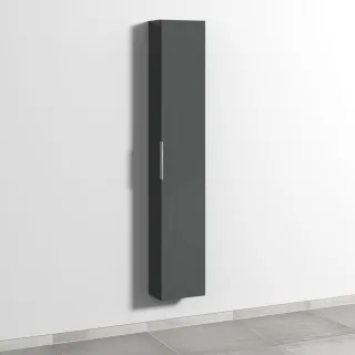 Sanipa 3way Hochschrank mit 1 Tür, Anthrazit-Matt UM16122