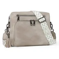TAN.TOMI Umhängetasche Damen Crossbody Bag Moderne Taschen mit Abnehmbar Schultergurt, Für Tägliches Arbeiten Einkaufen Verabredungen Reisen