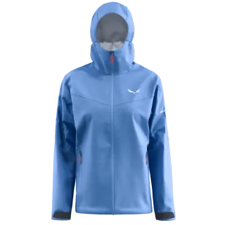 SALEWA - Puez 2.5L Powertex Jacke Damen - Blau (Gr.40)