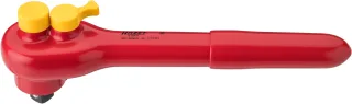 HAZET Umschaltknarre schutzisoliert, Vierkant 12,5 mm (1/2 Zoll) - 916KV