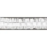 Gerster Kräuselband Universal-Kräuselband, 21mm, weiß, Gardinen