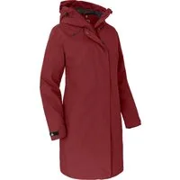 Bergson Winterjacke VERLA Thermo Damen Regenmantel, leicht wattiert, 20.000 mm Wassersäule, Normalgröß