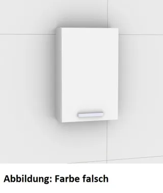 Artiqua 400 Wandschrank, Weiß Hochglanz Select, 400-OST-1-45-R-16-7160-125 400-OST-1-45-R-16-7160-125