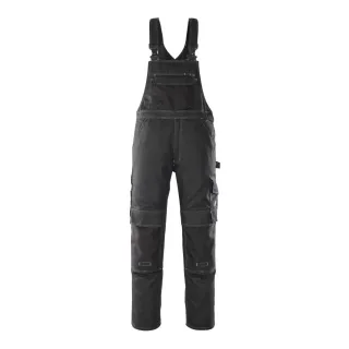 MASCOT Orense Latzhose mit Knietaschen HARDWEAR Schwarz 52 - 08269-010-09-90C52
