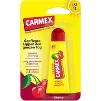 Carmex Lippenpflegestift Carmex Kirsche Tube - Lippenpflege für trockene Lippen - 10g