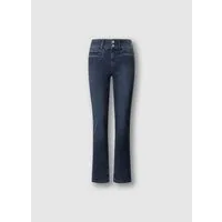 Pepe Jeans Straight-Jeans BERYL MW mit doppeltem Knopfverschluss, Mid Waist
