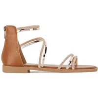 Jenny Jenny Damen Sandals Brown SF127-01 Sandale
