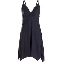 Vishes Sommerkleid Damen Bio-Baumwolle Spaghettiträger-Kleid Hippie, Ethno, Goa Style
