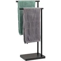 bremermann Handtuchständer Stand-Handtuchhalter freistehend, 2 Stangen