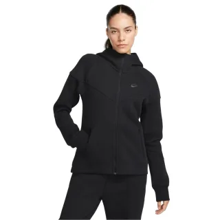 Nike - "Windrunner" Hoodie mit durchgehendem Reißverschluss für Damen, Fleece (Schwarz)