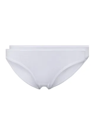 SKINY - Skiny Damen Rio Slip Doppelpack SKINY ADVANTAGE Cotton Stretch white - Gr. - 42