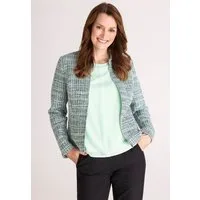 FRANK WALDER Jackenblazer mit markantem Zipper