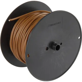 HERTH&BUSS Kabel, FLY, 1x 2,5mm², PVC braun - 51274209007