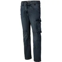HERO by John Medoox Workerjeans CALGARY Denim Basic Workwear Arbeits-Cargojeans Arbeits-Cargojeans Denim / Jeansfür Herren