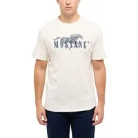 MUSTANG T-Shirt Austin-Logoprint Regular fit