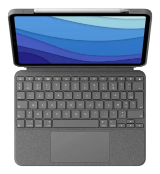 Logitech Combo Touch | 920-010144 | Tastatur und Foliohülle - mit Trackpad
