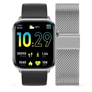 Ice Watch Ice Smart 2.0 - Sr - 2Bänder Herren Schwarz Uhr 023959