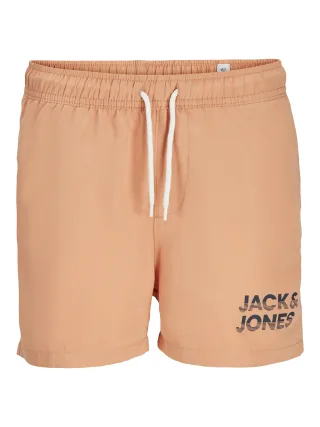 JACK&JONES - JJSTYD SWIM SHORTS LN JNR canyon sunset - Gr. - 152