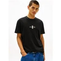 Tommy Jeans T-Shirt TJM REGULAR SIGN BLOCK Regular fit mit Rundhalsausschnitt