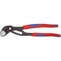 Cobra QuickSet Rohr- / Wasserpumpen-Zange 87 22 250 rot/blau, Länge 250mm, für Rohre bis 2"
