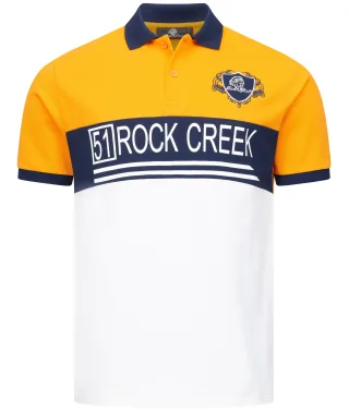 Rock Creek Poloshirt Maisgelb
