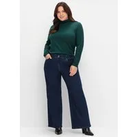 Sheego Bequeme Jeans Stretch-Jeans High-Waist, im Curvy-Schnitt ELLA