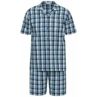 Seidensticker schwarze Rose Pyjama Herren Schlafanzug kurz (Stück, 1 tlg)