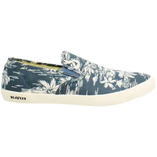 Seavees Baja Beachcomber Herren Navy Plimsolls
