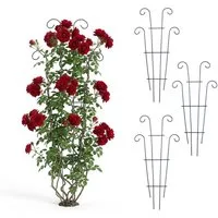 relaxdays Rankgitter 4er Set, S