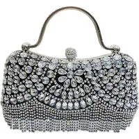 Zaewry Clutch Handtasche Abendtasche Brauttasche, Beuteltasche Damen