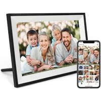 Funcare 10.1’’ mit WiFi-Fotoübertragung 1280×800 Pixel, 32GB+128GB erweiterbar Digitaler Bilderrahmen (25,65 cm/10.1 ", 1280x800 Pixel, 32 GB)