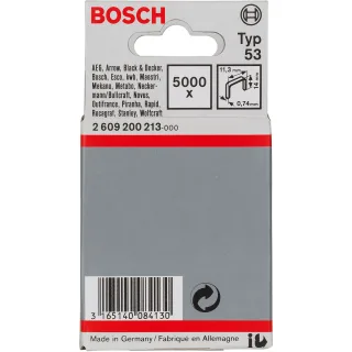 Bosch Feindrahtklammer Typ 53, 11,4mm breit - 2609200213