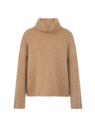 Marc Cain Collections - Rollkragenpullover Knitted in Germany tannin - Gr. - 38