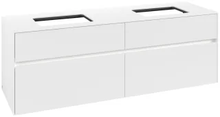 Villeroy & Boch Waschtischunterschrank Collaro C123B0 1600x548x500mm mit Beleuchtung White Matt C123B0MS
