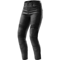 Rebelhorn Motorradhose Roxy Damen Motorrad Jeans Verbindungsreißverschluss,Hüftprotektoren enthalten,Knieprotektor