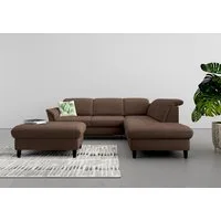 sit&more Ecksofa Maggiore L-Form, wahlweise mit Kopfteilverstellung, Bettfunktion und Stauraum