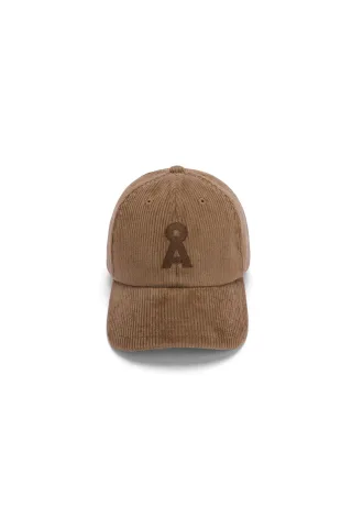Armedangels - YENAAS HEAVY CORDUROY CAP amberwood - Gr. - ONE SIZE