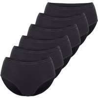 sloggi Midislip 6er Pack GO Daily Cotton (Spar-Set) Midi Slip - Baumwolle - Atmungsaktiv - Natürliche Materialien